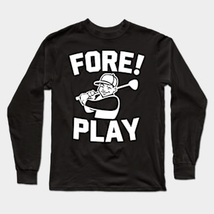 Golfer Long Sleeve T-Shirt